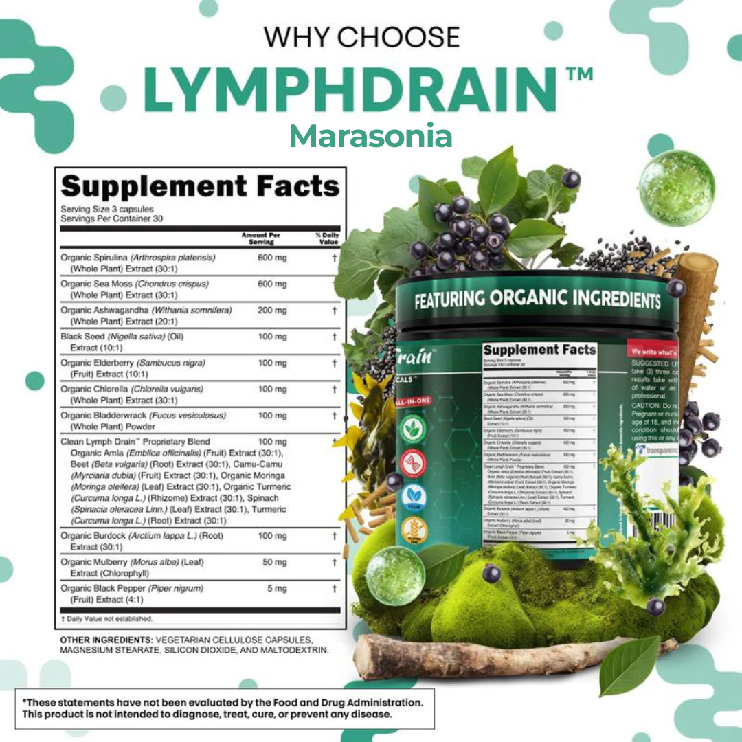Marasonia™ LymphDrain Capsules
