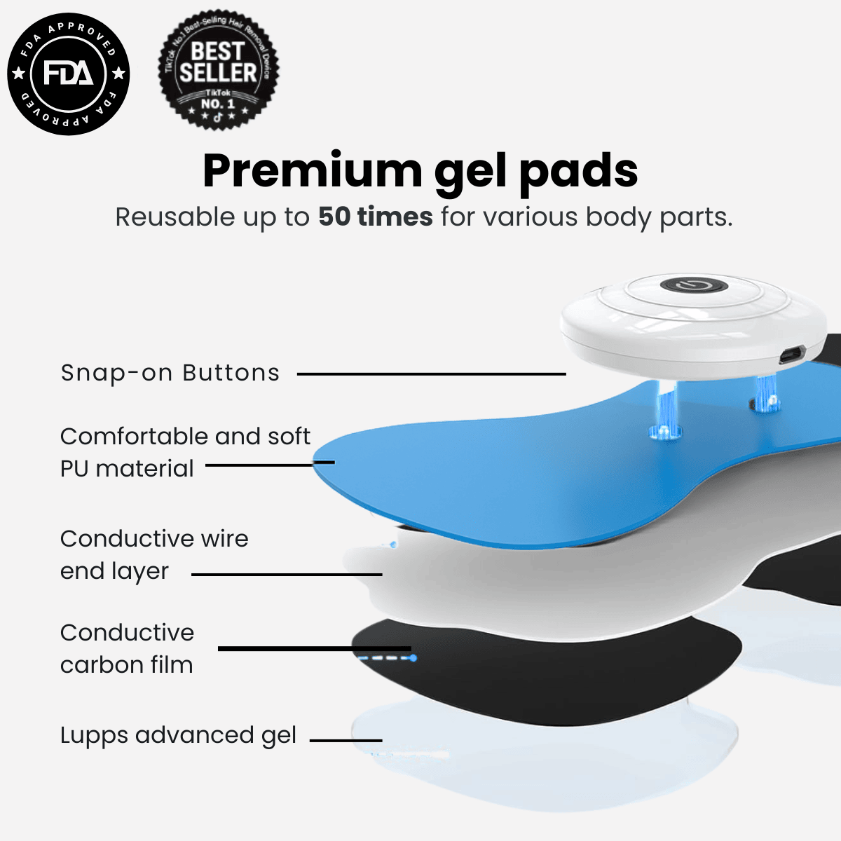 Marasonia™ A-EMS Pulse Pad